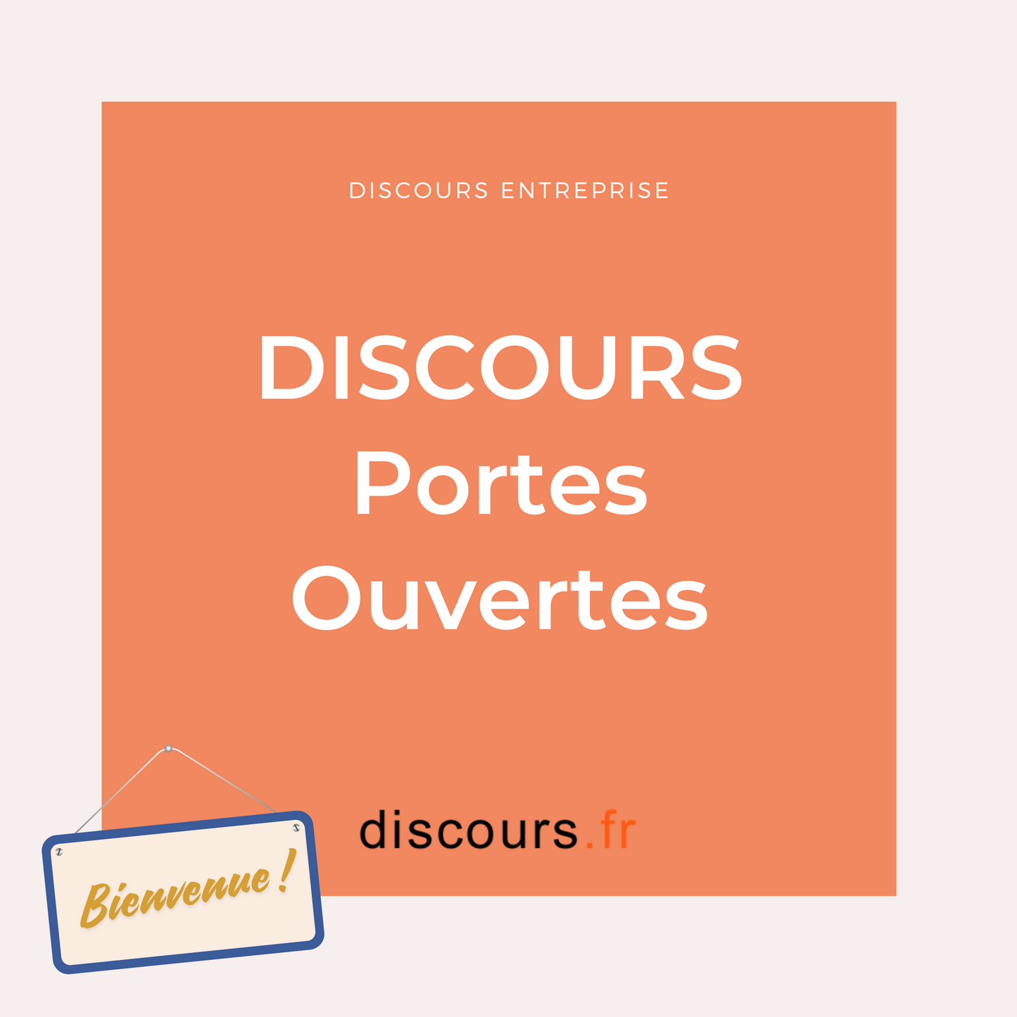 discours dirigeant portes ouvertes entreprise